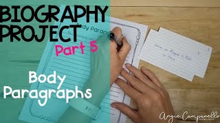 Biography Project Lesson: Video 5