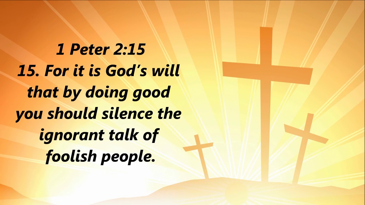 Bible Verses (Topic: God's Will) - YouTube