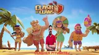 PiyushTej CLAN is live! (Clash of Clans) #COC #ytlive #supercell #trending #th16 #legend #basevisits