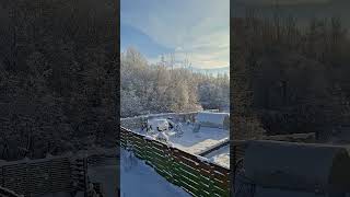 Мороз и солнце, день чудесный)) Погода радует!)