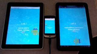 Google I/O Sunspider JavaScript engine demo Round 2: iPad vs Nexus One vs XOOM