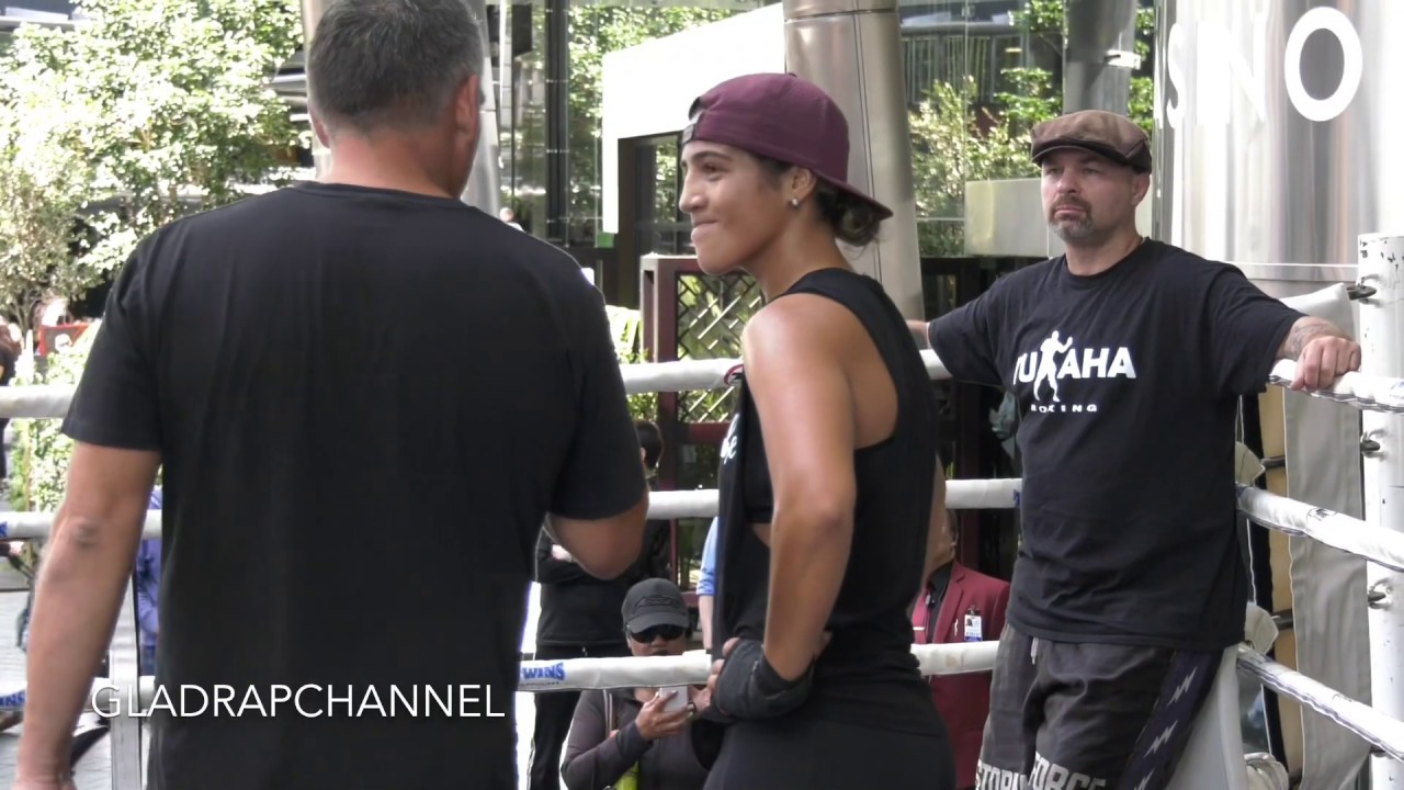 Lani Daniels NZPBA light heavyweight & NZ Pro Box Super Middleweight Champ | Open Workout SkyTower