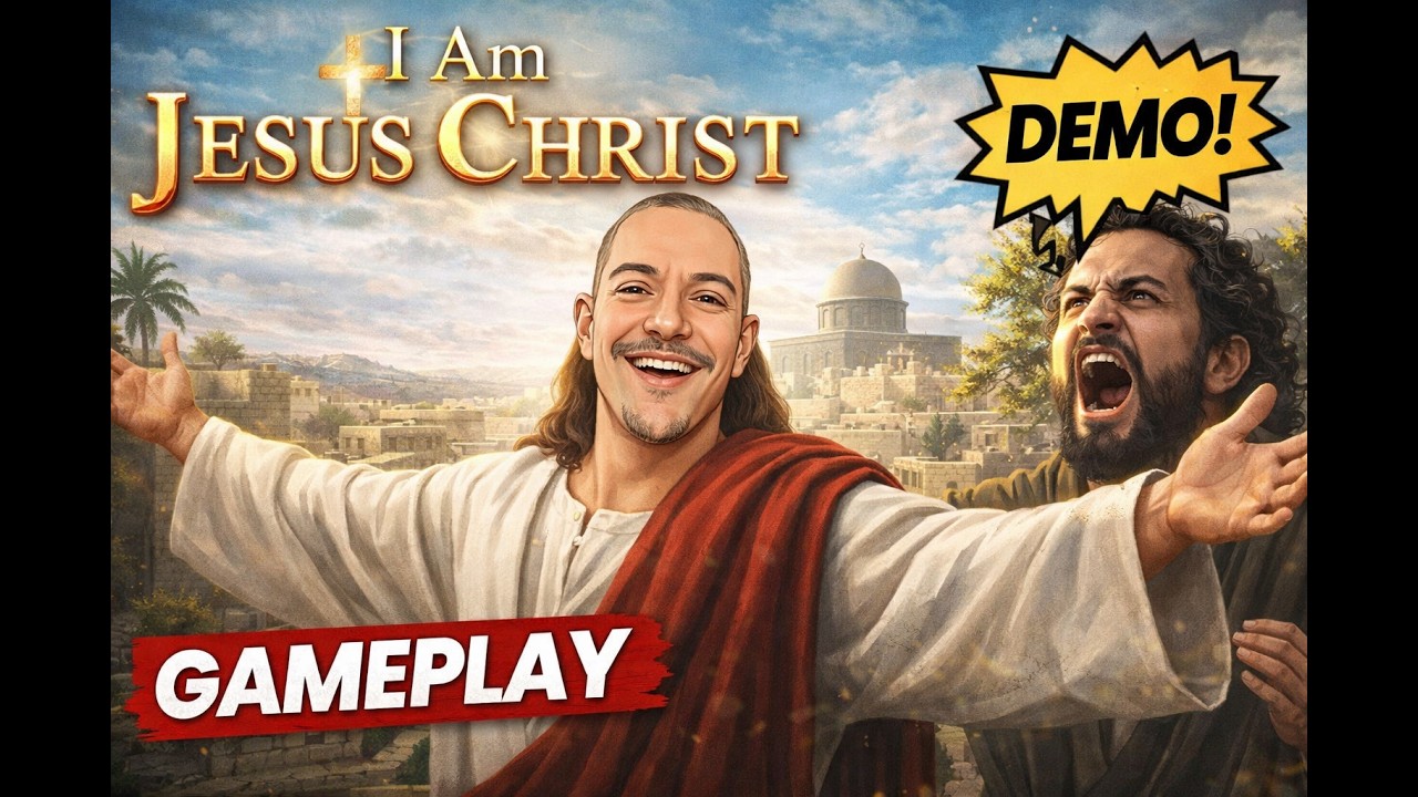 EU TESTEI O GAME DE JESUS E NÃO ESPERAVA POR ISSO |I am jesus Christ |