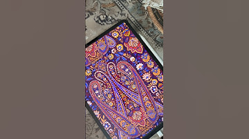 A New Seamless Pattern Design ✨🌸😇 #procreate #surfacepatterndesign #shorts #youtubeshorts #art