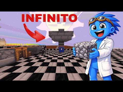 Criei um gerador infinito de pedra #6 Skyfactory 5