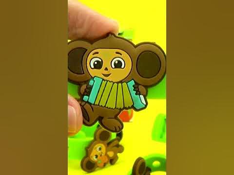 Чебурашка игрушки и сюрпризы - YouTube