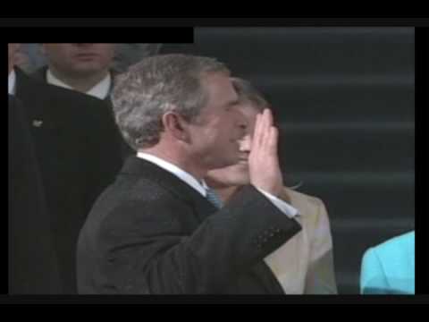 George Walker Bush Oath of Office 2001 ---- VIDEO ----