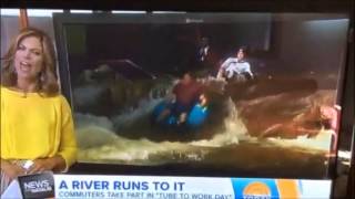 Boulder Tube to Work day on the Today Show 07/16/14