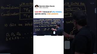 Lost AIR 1 because of silly mistake, operate calmly under pressure | GATECS | GATEDA | Prof. RBR