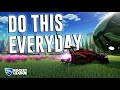 The Daily Warm Up That Will ACTUALLY Increase Your Rank in Rocket League (Training Pack)