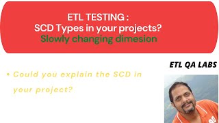 Explain the slowly changing dimension example in your data warehousing project