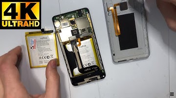 TP-link Neffos X1 Lite - замена аккумулятора / battery replacement