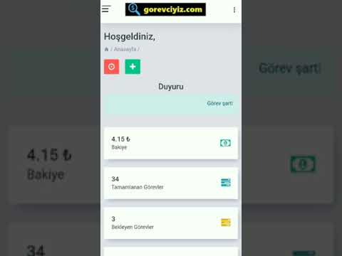 Görev Yap Para Kazan gorevciyizcom