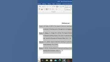 How to Put References in Alphabetical Order ! #howto #research #apa #word