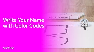 Write Your Name with Color Codes