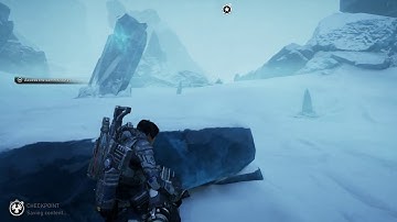 Gears 5 - Act 2-4 The Source of It All: Cave: Fight Swarm In Ice Swarm, Avoid Ice Boulders (2019)