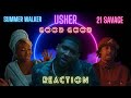 USHER, Summer Walker, 21 Savage - Good Good (Official Music Video) Reaction