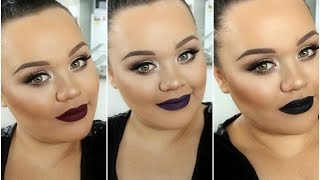 Lip Swatches | My TOP 5 Favourite Dark Liquid Lipsticks | Matte Finish | Makeupwithjah