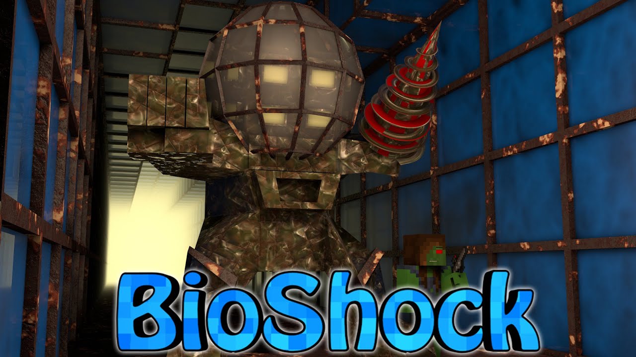 Minecraft Mods  BIOSHOCK Mod Showcase! (Big Daddy, Gun 