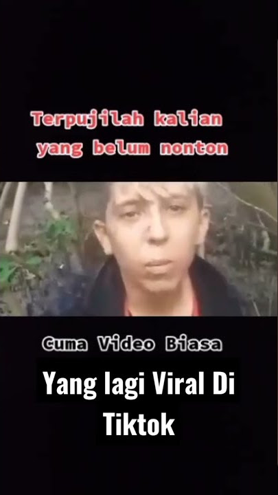 Cuman Video Biasa Viral Di Tiktok 😱😱 #shorts #breakingnews #viraltiktok