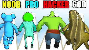 Monster Draft - NOOB vs PRO vs HACKER vs GOD on iPad (Part 1)