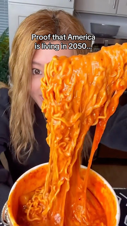 Proof America is living in 2050… #food #eating #Mukbang