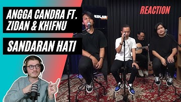 German react to SANDARAN HATI - ANGGA CANDRA FT. ZIDAN & KHIFNU in English