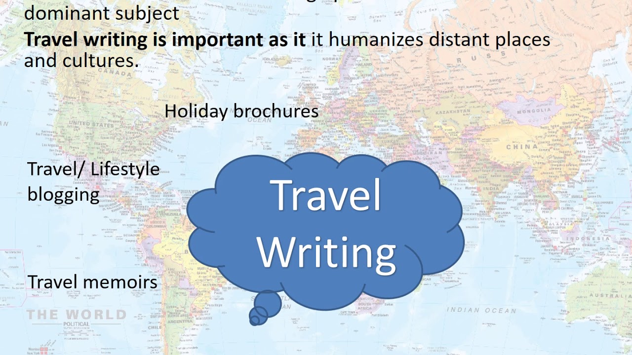 travel writing purpose