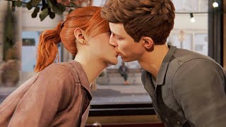 Peter and Mary Jane's Final Kiss Scene in Marvel's Spider-Man Remastered PS5