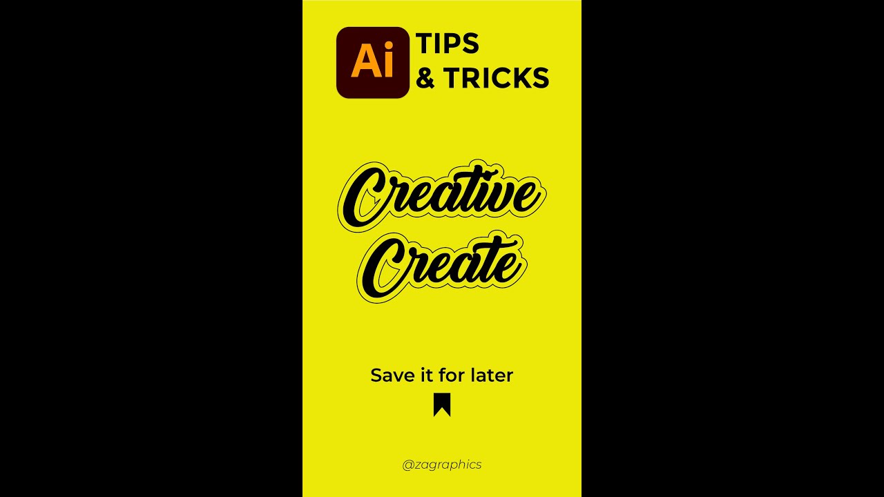 Illustrator tips and tricks
