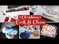 CROCK POT COOK & CLEAN WITH ME 2017 | EASY CHRISTMAS MORNING RECIPES