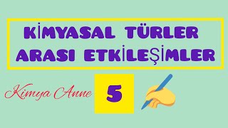 Kimyasal Türler Arası Etkileşimler-5-Bileşiklerin Adlandırılması(9.sınıf TYT)