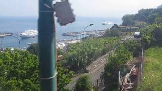 Capri Funicular Railway (фуникулёр на острове Капри, Италия)