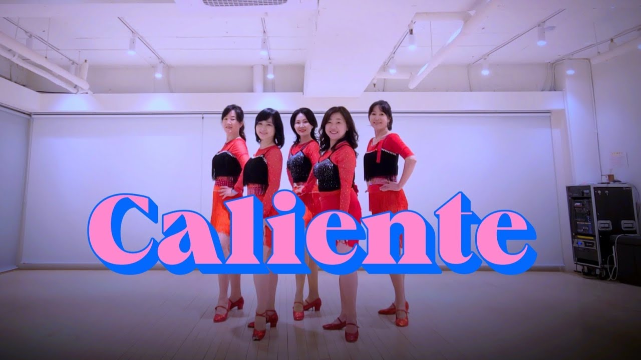 Caliente Line dance / Improver/ 깔리엔테 라인댄스#양자매 