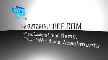 Save Custom Email and Folder Name with Attachments VBA