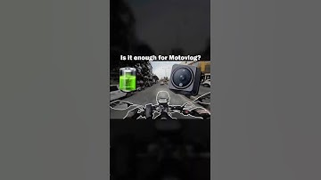 Action Camera Battery Life | DJI Action 2 #djiaction2 #shorts