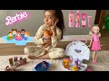 Barbie oyunları.Barbie havuzda yüzüyor arkadaşlarıyla.Kız oyunları #barbie #havuz #oyun  #keşfet