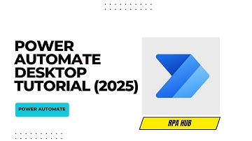 Power Automate Desktop Tutorial for Beginners (2025) | Power Automate Tutorial