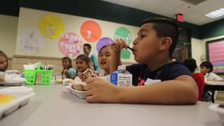 Getting Their Greens!  A New Salad Bar at Lynbrook ES