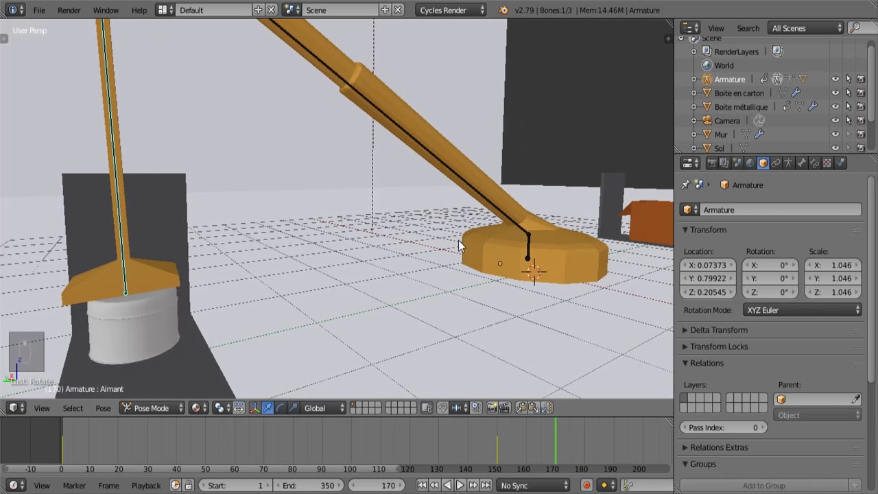 [DÉBUTANT] Comment créer une animation 3D (7) - Animation (Suite) - YouTube