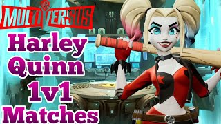 This New Harley Quinn Moveset | Multiversus 1v1 Matches