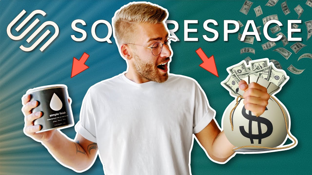 HOW TO BUILD an ONLINE STORE w/ SQUARESPACE + MAKE Sponsored YouTube