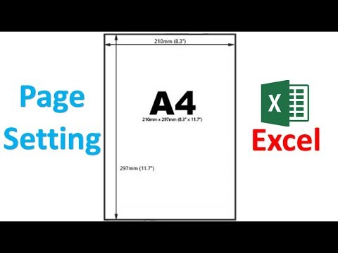 Excel page setting for printing | Excel Tutorial