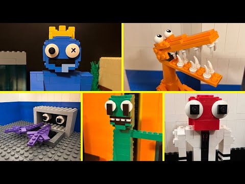 ROBLOX RAINBOW FRIENDS - ORANGE LEGO 