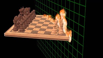 Element 3d Burn Chessboard