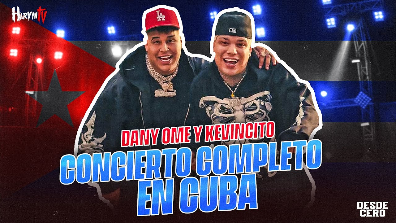 DANY OME Y KEVINCITO CONCIERTO EN CUBA ( PABEXPO )