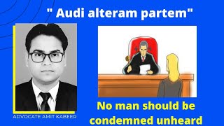 Pronunciation of " Audi alteram partem "