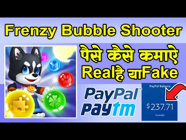Frenzy Bubble Shooter App Review - Is it Legit or Fake?
