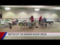 Menomonie police department holds battle of the badges blood drive