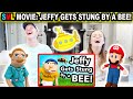 SML MOVIE: JEFFY GETS STUNG BY A BEE! *REACTION*